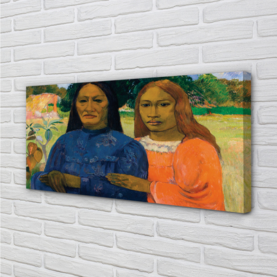 Quadro em tela Duas Mulheres - Paul Gauguin