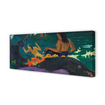 Pintura em tela Fatata te Miti (By the Sea) - Paul Gauguin