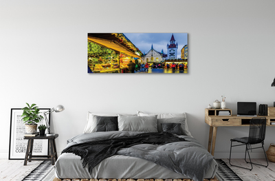 Quadro em tela Alemanha Praça do Mercado Antigo Natal