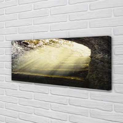 Pintura em tela Escadaria