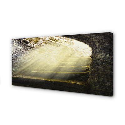 Pintura em tela Escadaria