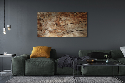 Pintura em tela Grão da placa de madeira