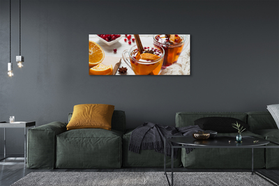 Quadro em tela Xícara de chá de inverno