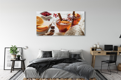 Quadro em tela Xícara de chá de inverno