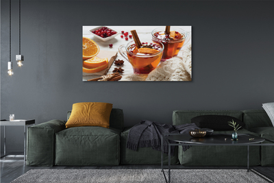 Quadro em tela Xícara de chá de inverno