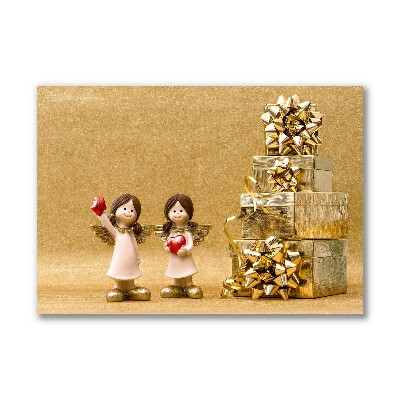 Quadro em tela Presentes Feriados Anjos Decorações