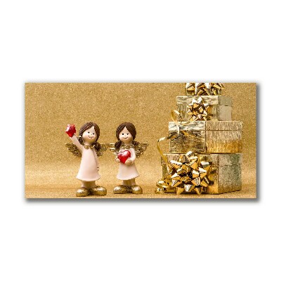 Quadro em tela Presentes Feriados Anjos Decorações