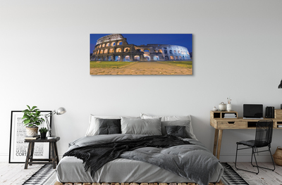 Pintura em tela Pôr do sol em Roma, Coliseu