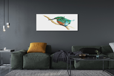 Pintura em tela Papagaio pintado colorido