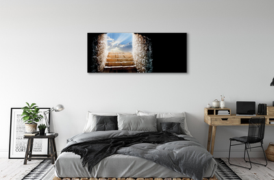 Quadro em tela Escadas de sol