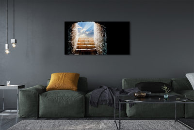 Quadro em tela Escadas de sol