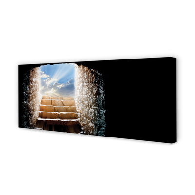 Quadro em tela Escadas de sol