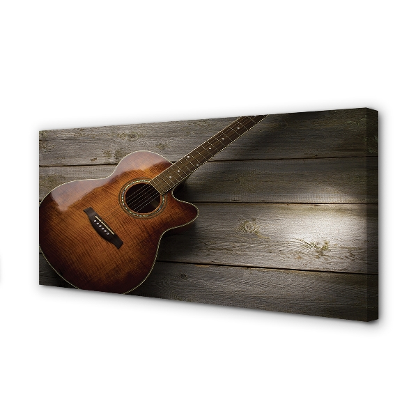 Quadro em tela Guitarra