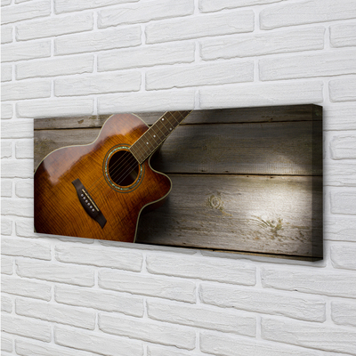 Quadro em tela Guitarra