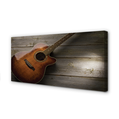 Quadro em tela Guitarra