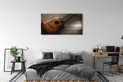 Quadro em tela Guitarra