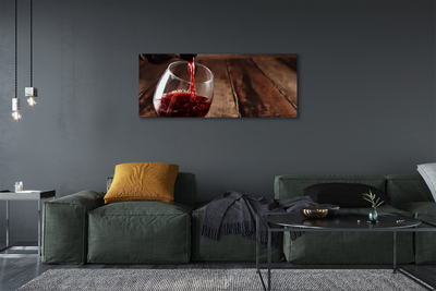 Pintura em tela Tábuas de taças de vinho