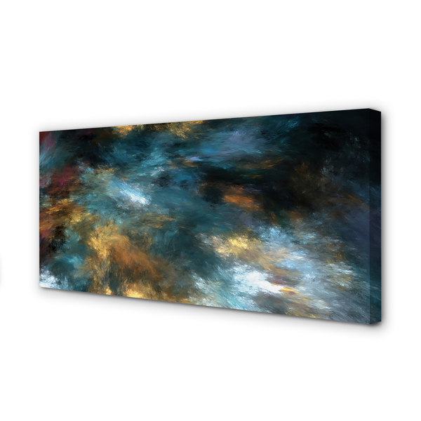 Pintura em tela Gosma colorida