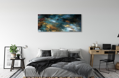 Pintura em tela Gosma colorida