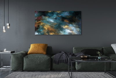 Pintura em tela Gosma colorida