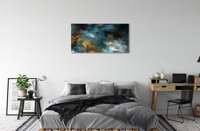 Pintura em tela Gosma colorida