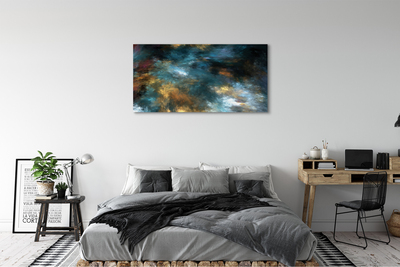 Pintura em tela Gosma colorida