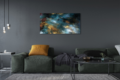 Pintura em tela Gosma colorida