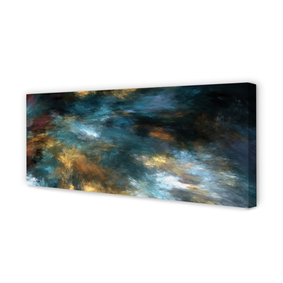 Pintura em tela Gosma colorida