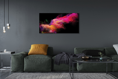 Quadro em tela Fractais rosa