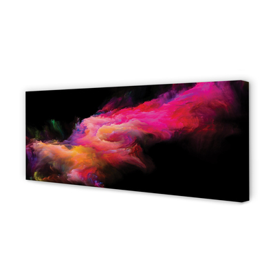 Quadro em tela Fractais rosa