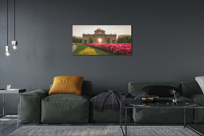 Pintura em tela Espanha Alcalá Portas Madrid