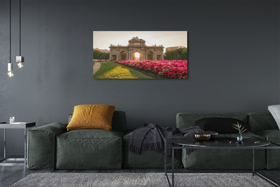 Pintura em tela Espanha Alcalá Portas Madrid