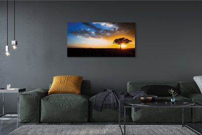 Pintura em tela Árvore de nuvens