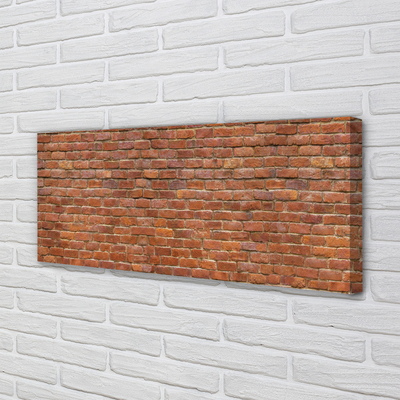 Quadro em tela Parede de tijolos vintage
