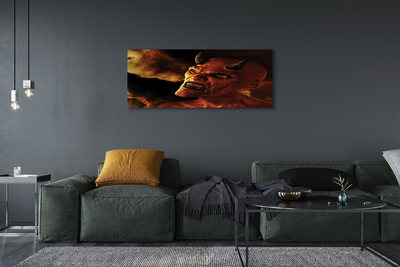 Pintura em tela Diabo