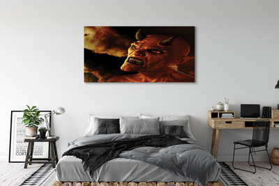 Pintura em tela Diabo