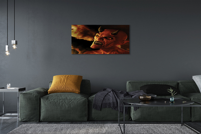 Pintura em tela Diabo