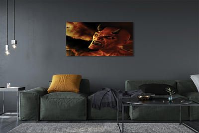 Pintura em tela Diabo