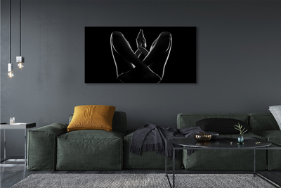 Pintura em tela Pernas e braços de mulher