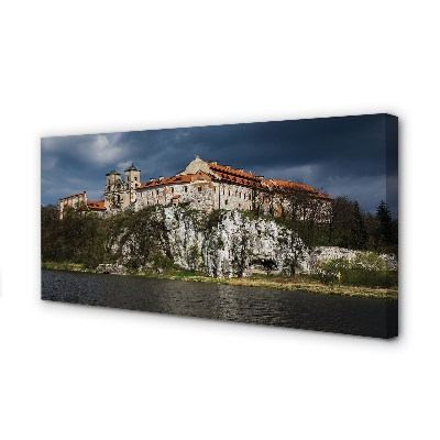 Quadro em tela Castelo do Rio Cracóvia