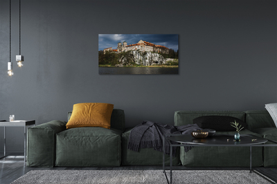 Quadro em tela Castelo do Rio Cracóvia