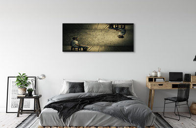 Quadro em tela Imagem espelhada