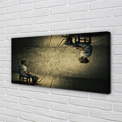 Quadro em tela Imagem espelhada