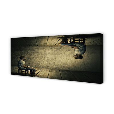 Quadro em tela Imagem espelhada