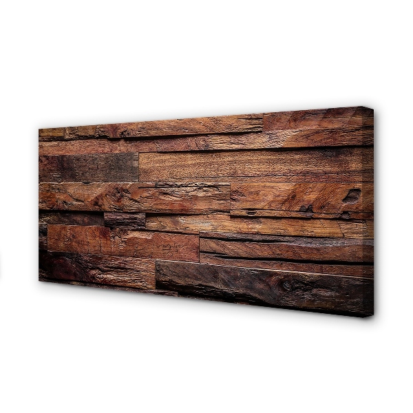 Pintura em tela Estrutura de grãos de madeira