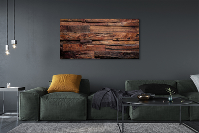 Pintura em tela Estrutura de grãos de madeira