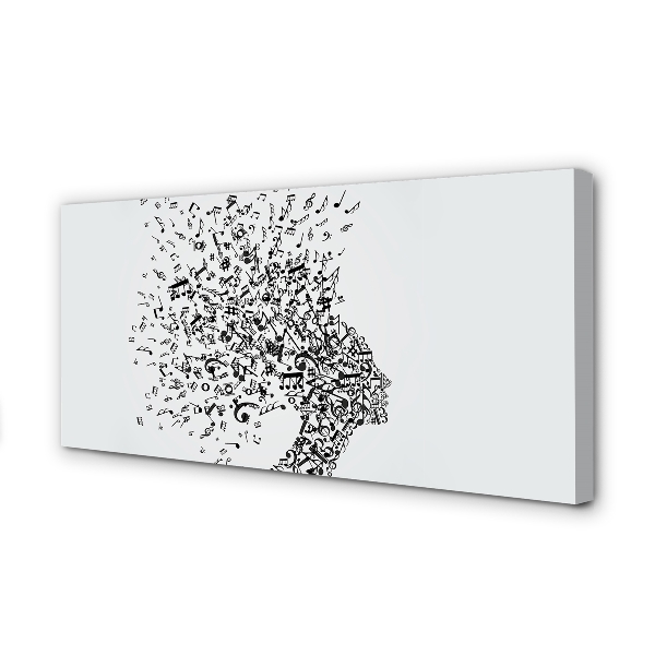 Quadro em tela Cabeçalho da nota