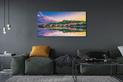 Quadro em tela Alemanha Sunset River