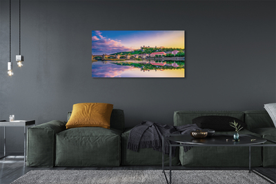 Quadro em tela Alemanha Sunset River