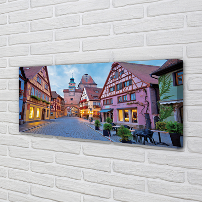 Pintura em tela Cidade Velha da Alemanha